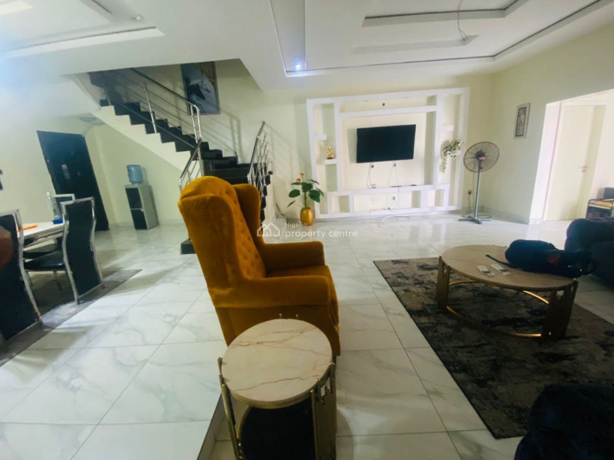 a Contemporary Furnished 4 Bedroom Semi Detached Duplex with Bq, Thomas Estate, Ajah, Lagos, Semi-detached Duplex for Rent