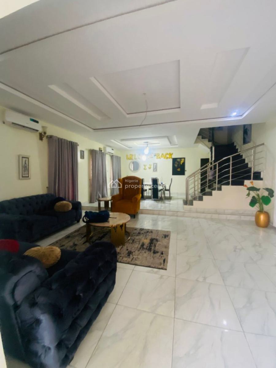 a Contemporary Furnished 4 Bedroom Semi Detached Duplex with Bq, Thomas Estate, Ajah, Lagos, Semi-detached Duplex for Rent