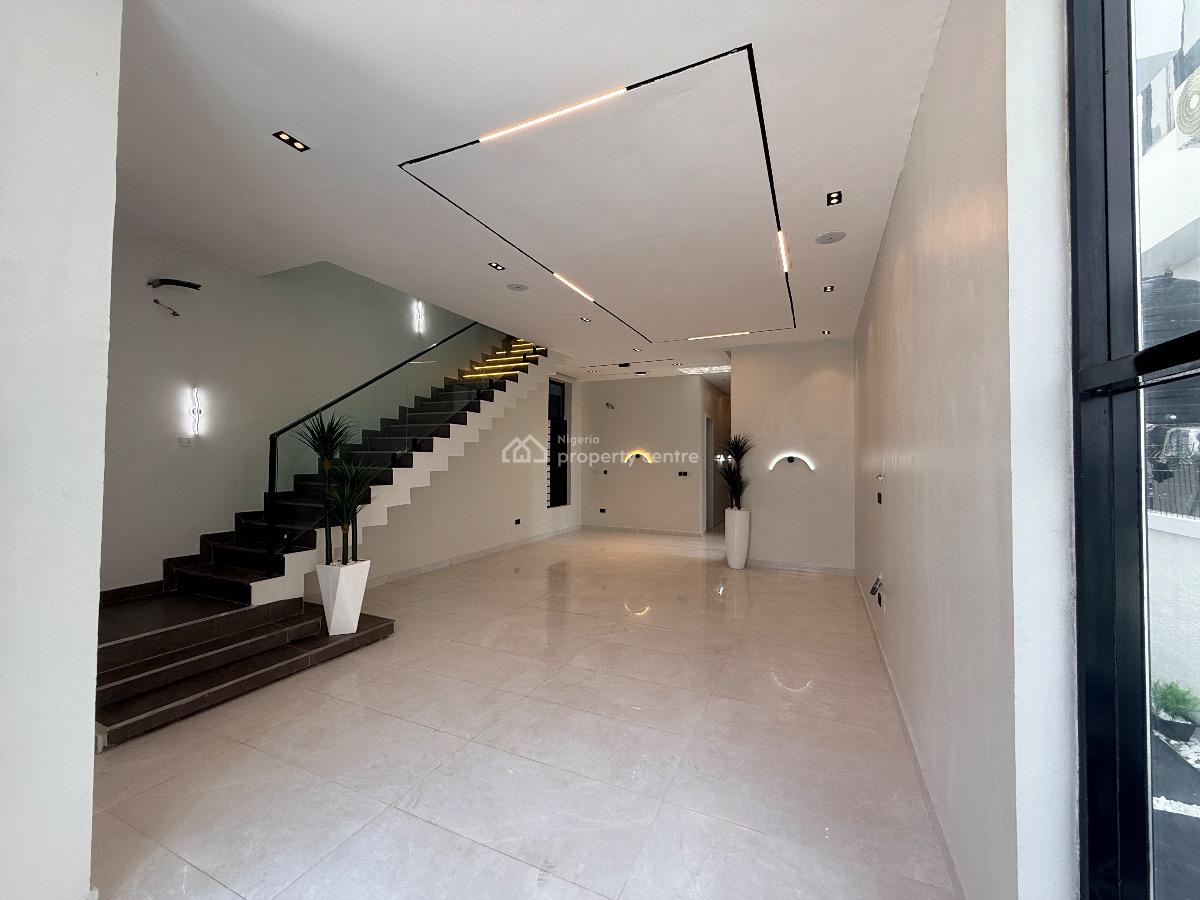 Ultra-luxury 5-bedroom Smart Home with Pool, Gym & Rooftop, Orchid Road, Lekki, Lagos, Detached Duplex for Sale