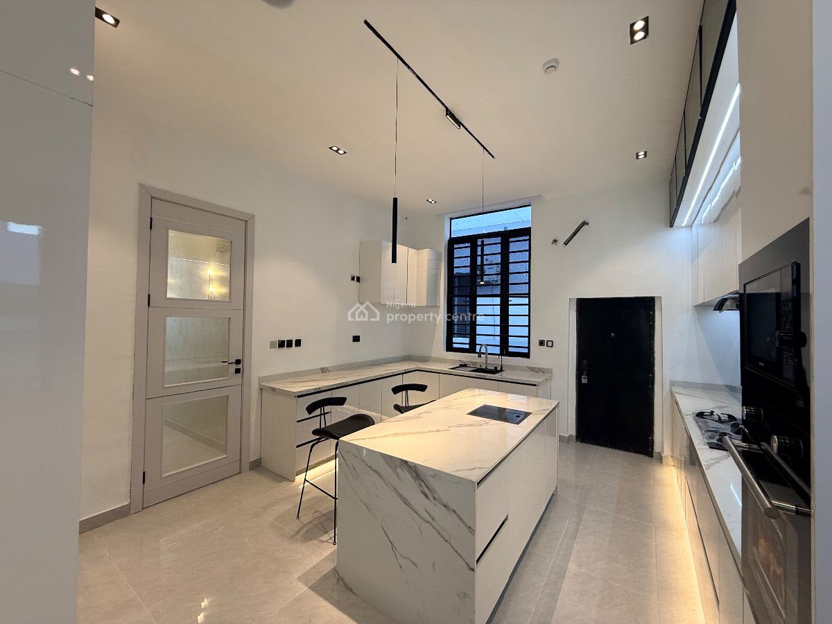 Ultra-luxury 5-bedroom Smart Home with Pool, Gym & Rooftop, Orchid Road, Lekki, Lagos, Detached Duplex for Sale