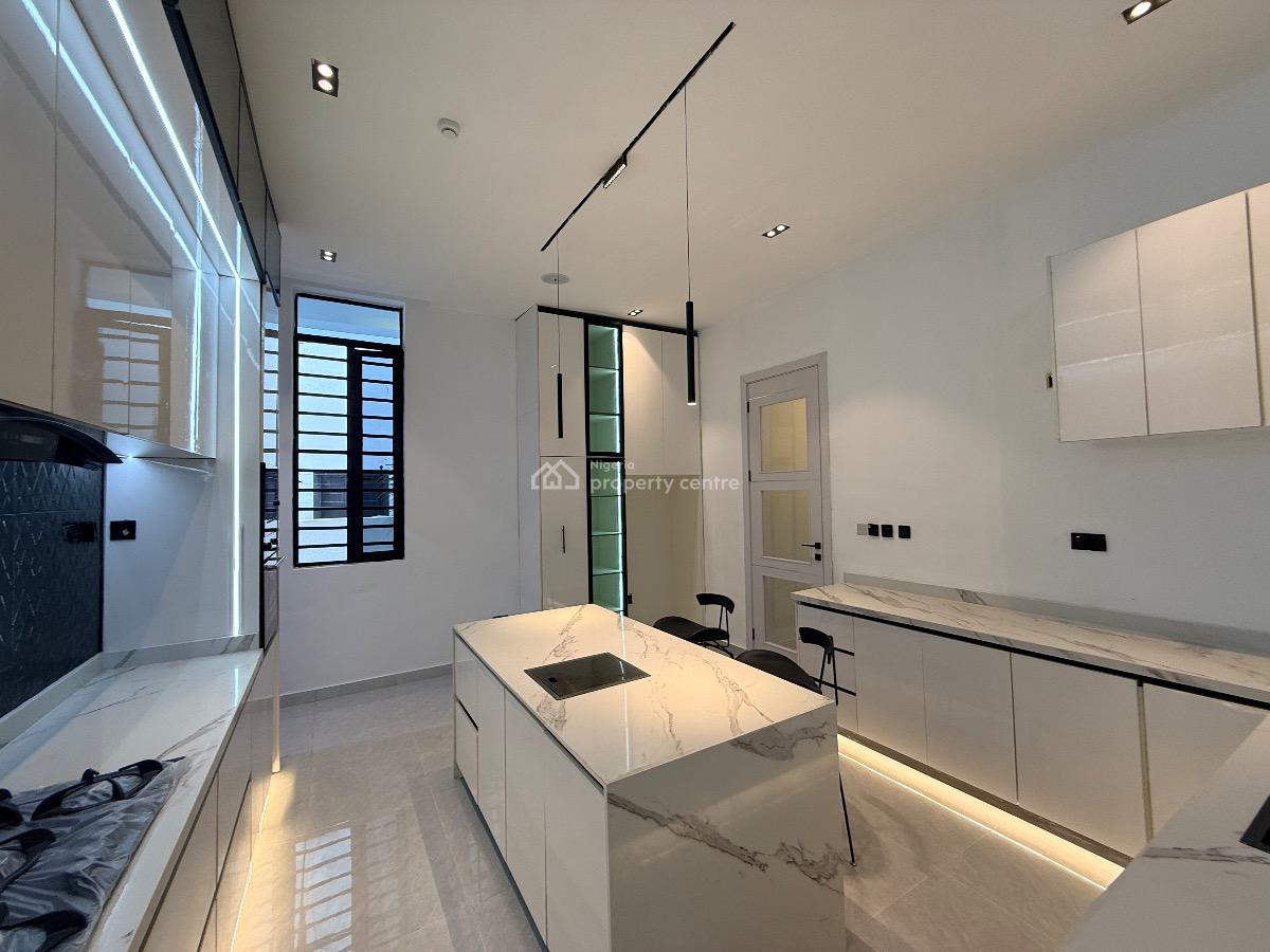 Ultra-luxury 5-bedroom Smart Home with Pool, Gym & Rooftop, Orchid Road, Lekki, Lagos, Detached Duplex for Sale
