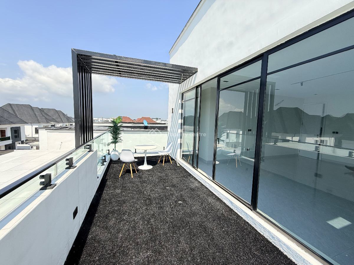 Ultra-luxury 5-bedroom Smart Home with Pool, Gym & Rooftop, Orchid Road, Lekki, Lagos, Detached Duplex for Sale