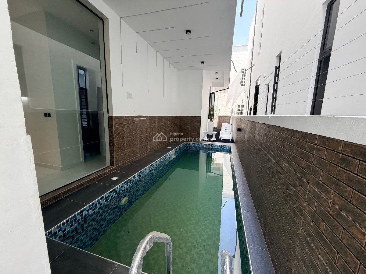 Ultra-luxury 5-bedroom Smart Home with Pool, Gym & Rooftop, Orchid Road, Lekki, Lagos, Detached Duplex for Sale