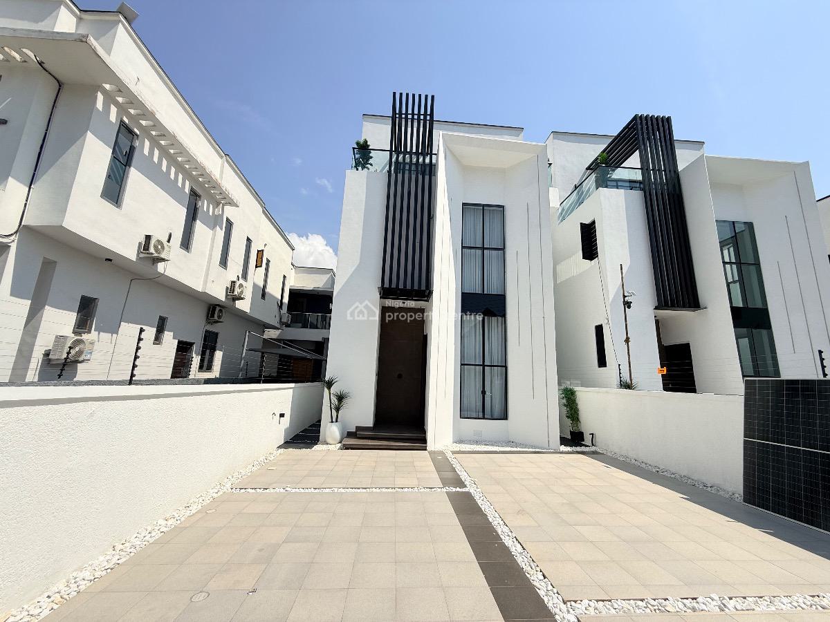 Ultra-luxury 5-bedroom Smart Home with Pool, Gym & Rooftop, Orchid Road, Lekki, Lagos, Detached Duplex for Sale