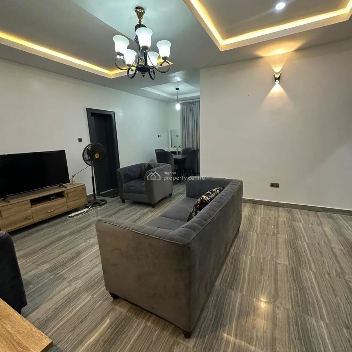 Fully Furnished 2-bedroom Flat, Life Camp, Abuja, Flat / Apartment for Rent