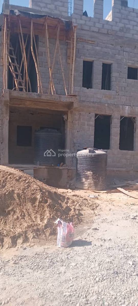 Premium 4-bedroom Duplex with Bq (carcass), Life Camp, Abuja, Terraced Duplex for Sale