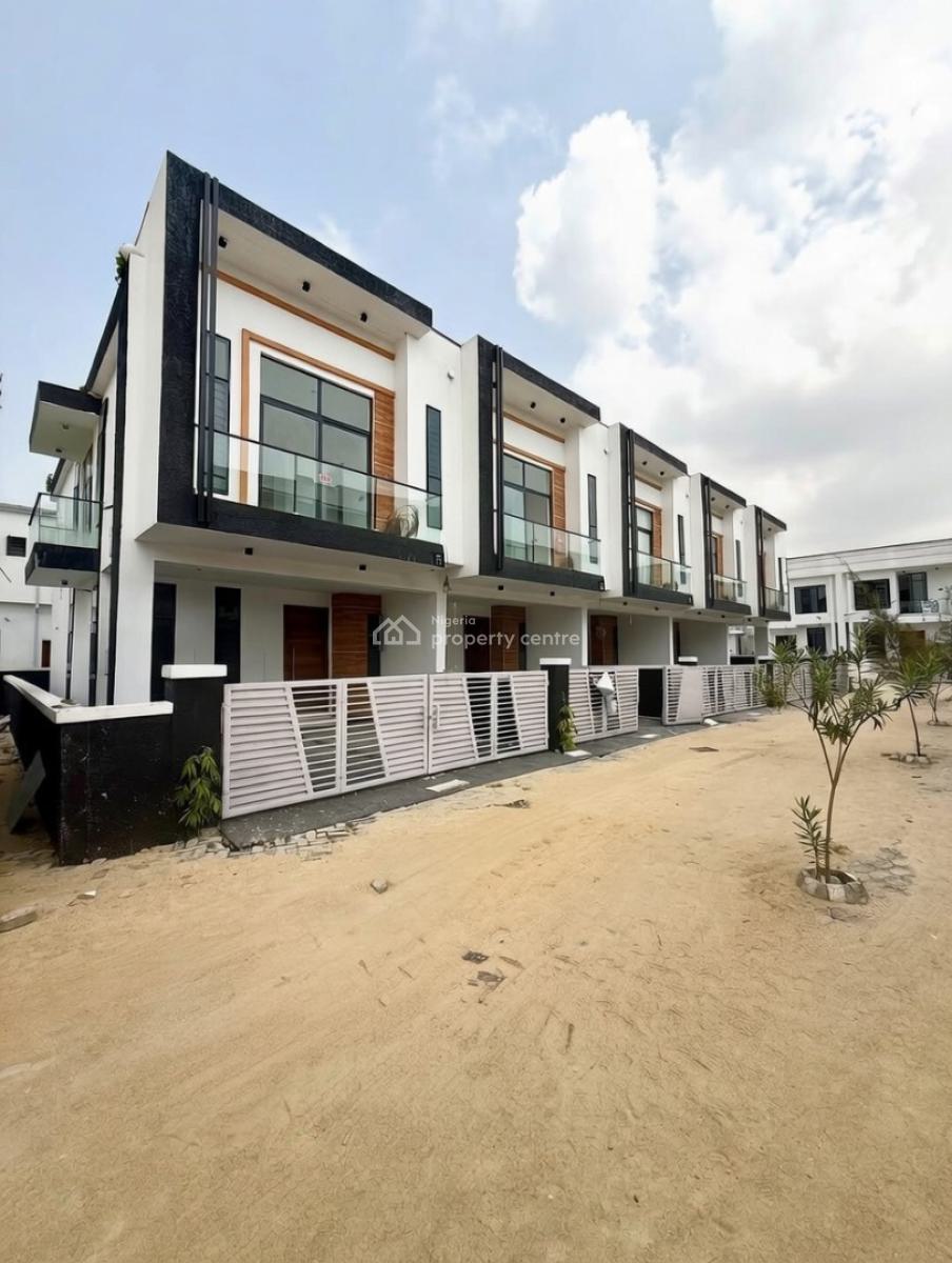 Newly Built 4 Bedroom Terrace Duplex, Ikota, Lekki, Lagos, Terraced Duplex for Rent