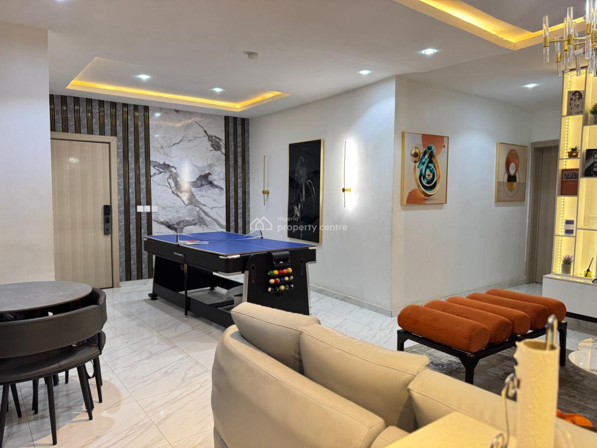 Brandnew  2bedroom Apartment with Pool and Elevator in a Secure Estate, Lekki Phase 1, Lekki, Lagos, Flat / Apartment Short Let