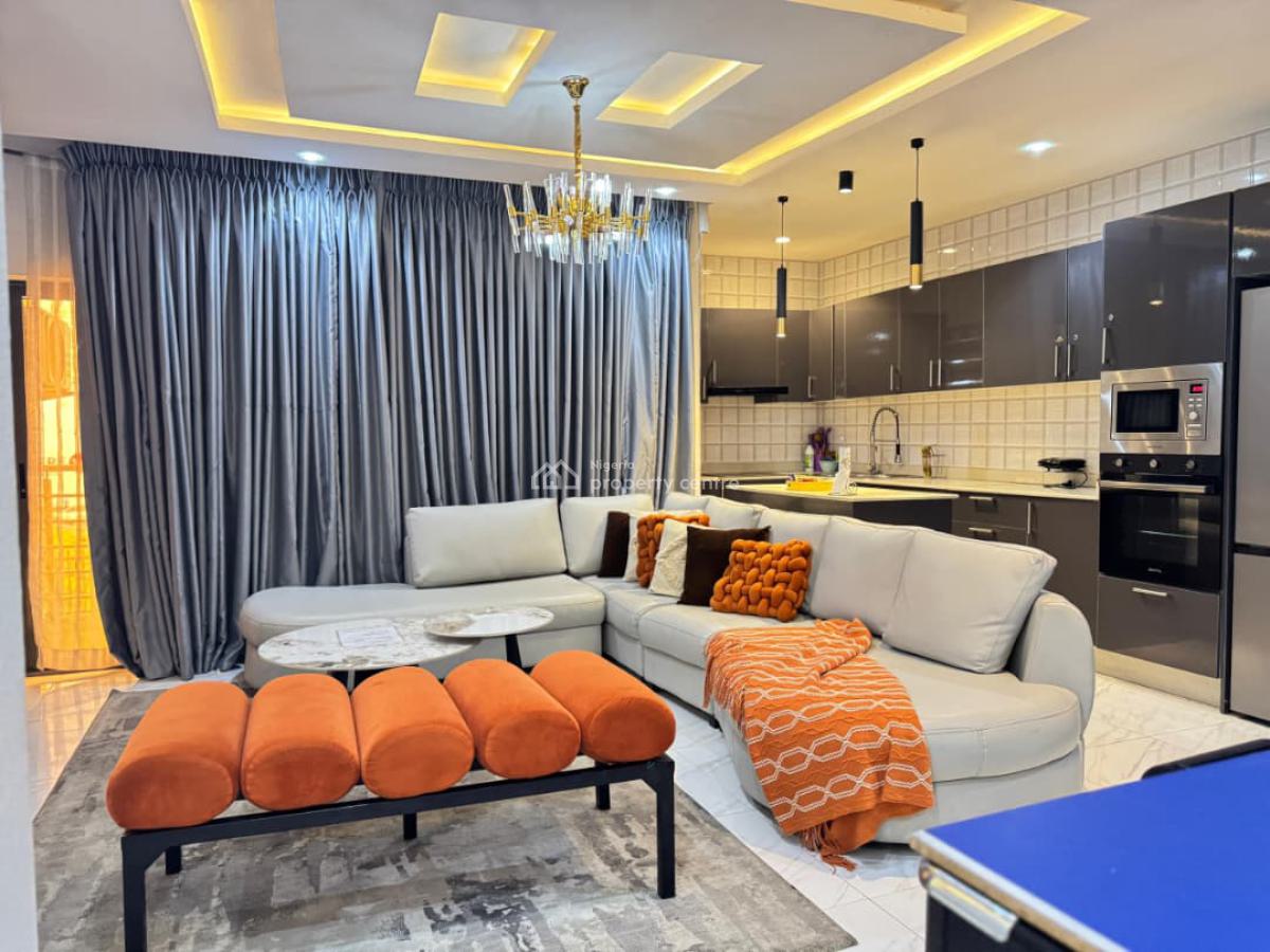 Brandnew  2bedroom Apartment with Pool and Elevator in a Secure Estate, Lekki Phase 1, Lekki, Lagos, Flat / Apartment Short Let