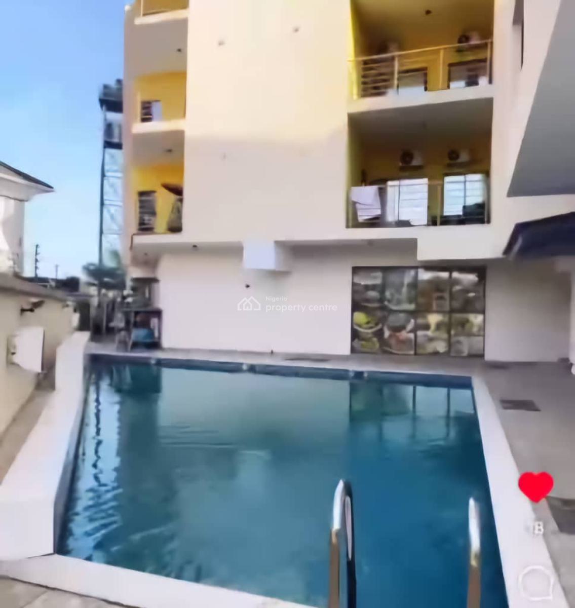 Brandnew  2bedroom Apartment with Pool and Elevator in a Secure Estate, Lekki Phase 1, Lekki, Lagos, Flat / Apartment Short Let