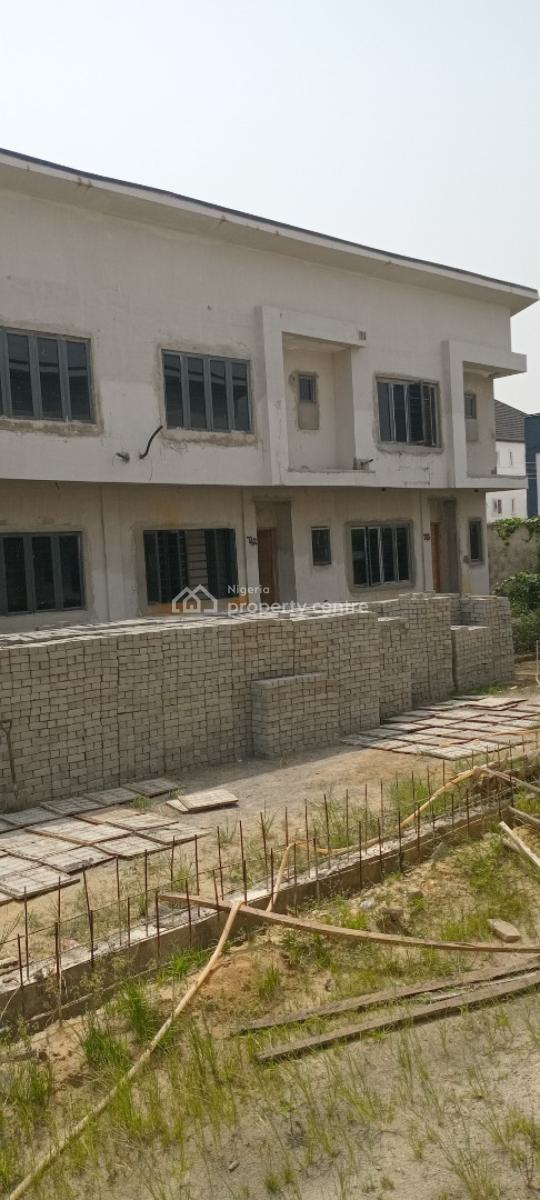 2 Bedroom Terrace with Bq - 80% Completion, Ambiance 2.0, Moremi, Behind Lbs, Sangotedo, Ajah, Lagos, Terraced Duplex for Sale