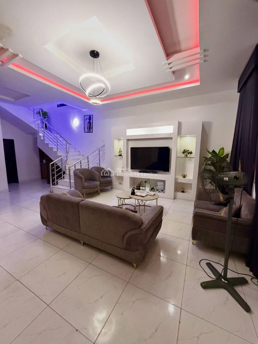 Fully Furnished 4 Bedroom Semi Detached Duplex, Ikota, Lekki, Lagos, Semi-detached Duplex for Rent