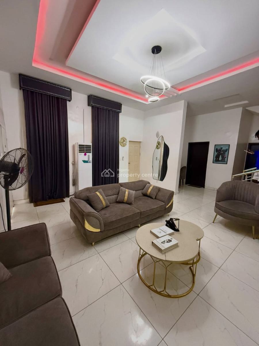 Fully Furnished 4 Bedroom Semi Detached Duplex, Ikota, Lekki, Lagos, Semi-detached Duplex for Rent