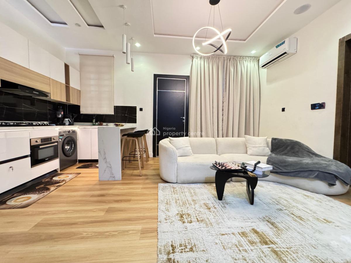 Luxury 2 Bedroom with Pool, Ps5, Snooker, Elevator in a Secure Estate, Ikate, Lekki, Lagos, Flat / Apartment Short Let