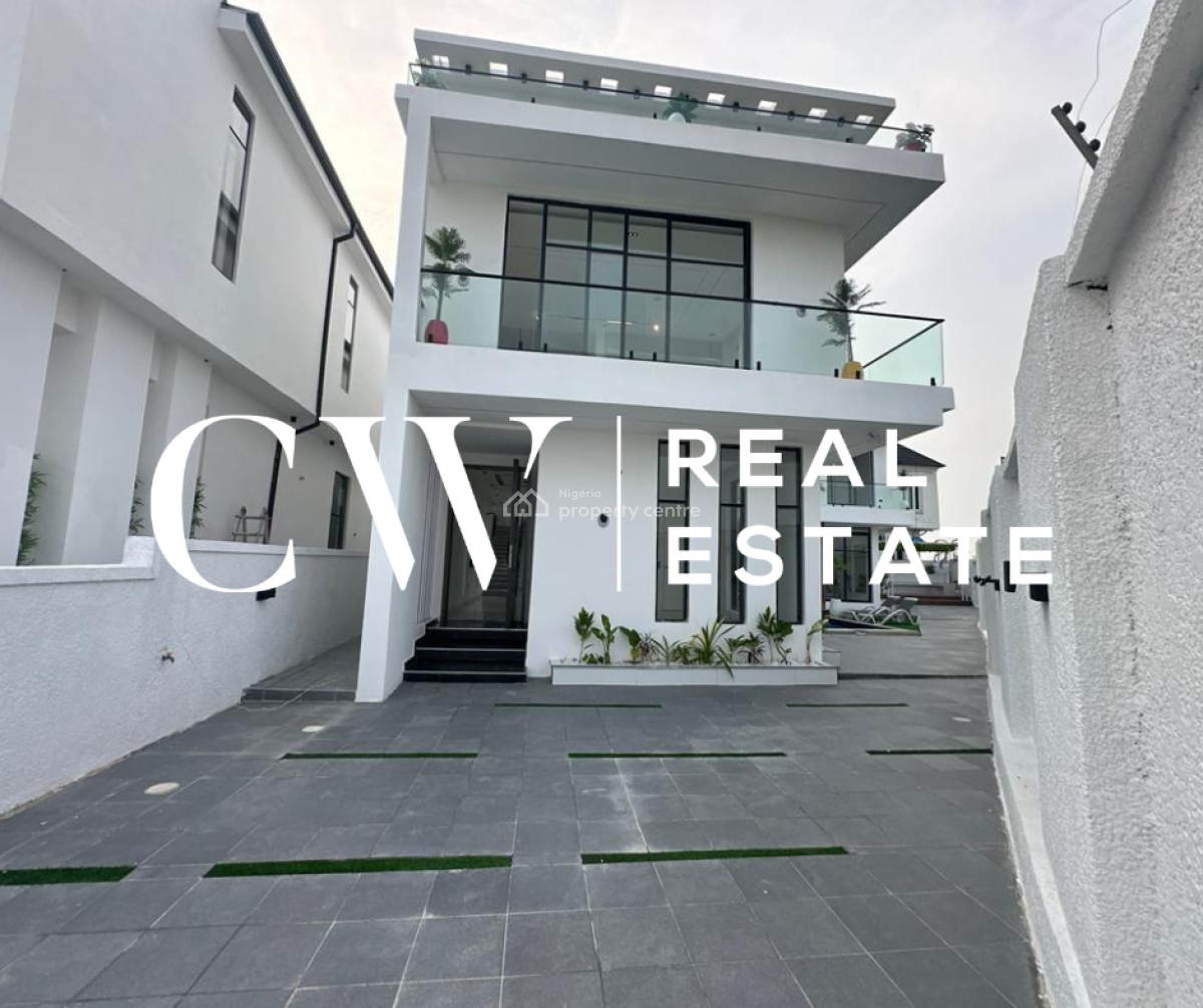 5-bedroom Fully Detached Duplex with 2 Bq in Chevron, Lekki, Lagos, House for Sale