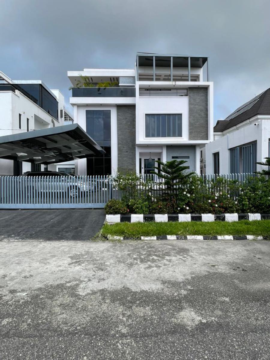 Luxury Furnished 6-bedroom Detached Duplex, Pinnock Beach Estate Osapa, Lekki, Lagos, Detached Duplex for Rent