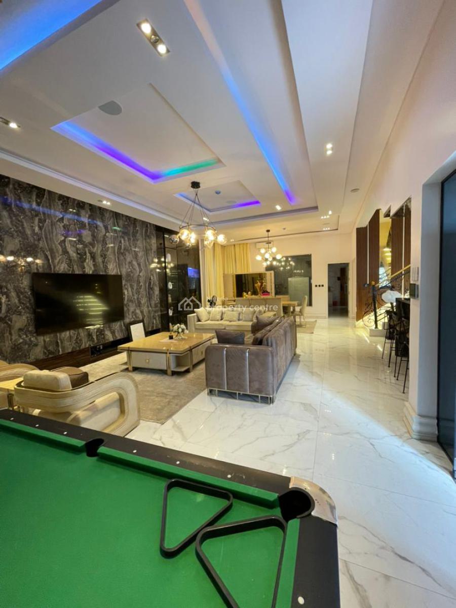 Luxury Furnished 6-bedroom Detached Duplex, Pinnock Beach Estate Osapa, Lekki, Lagos, Detached Duplex for Rent