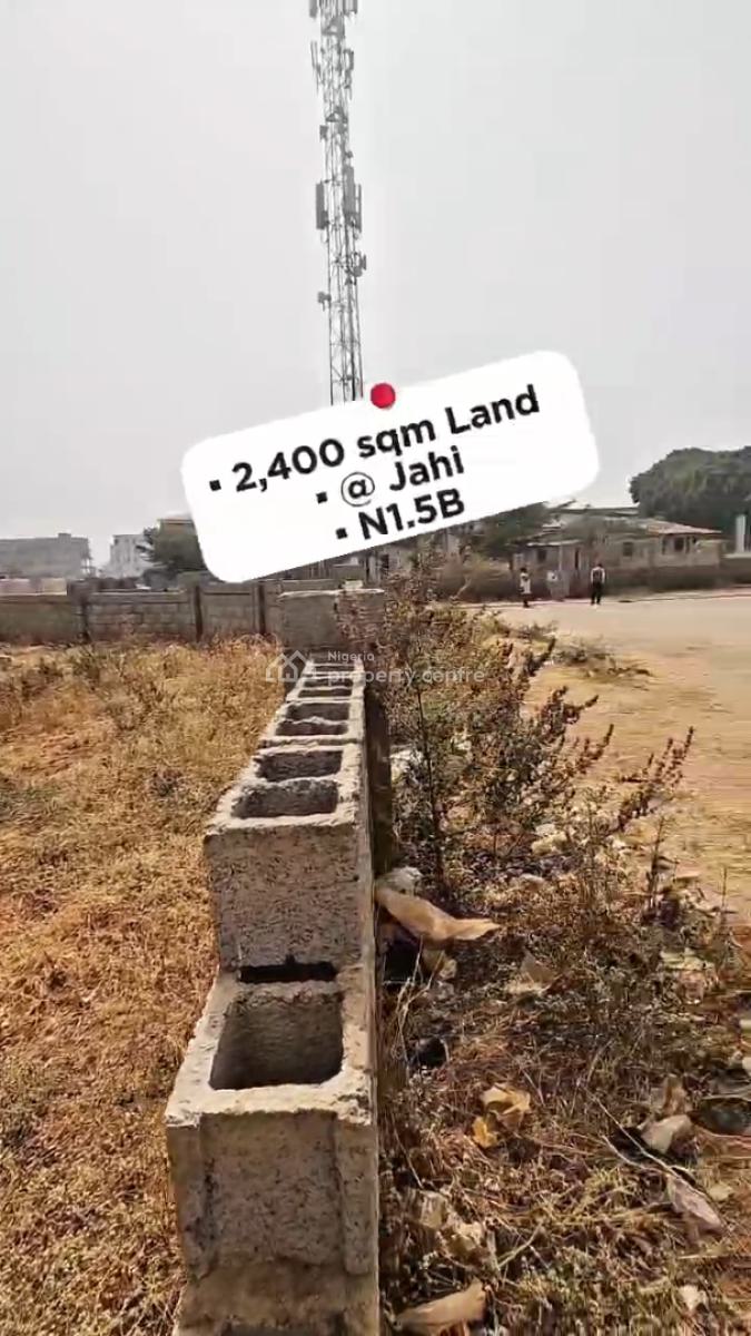 2,400 Sqm Residential Land, Gilmore, Jahi, Abuja, Land for Sale