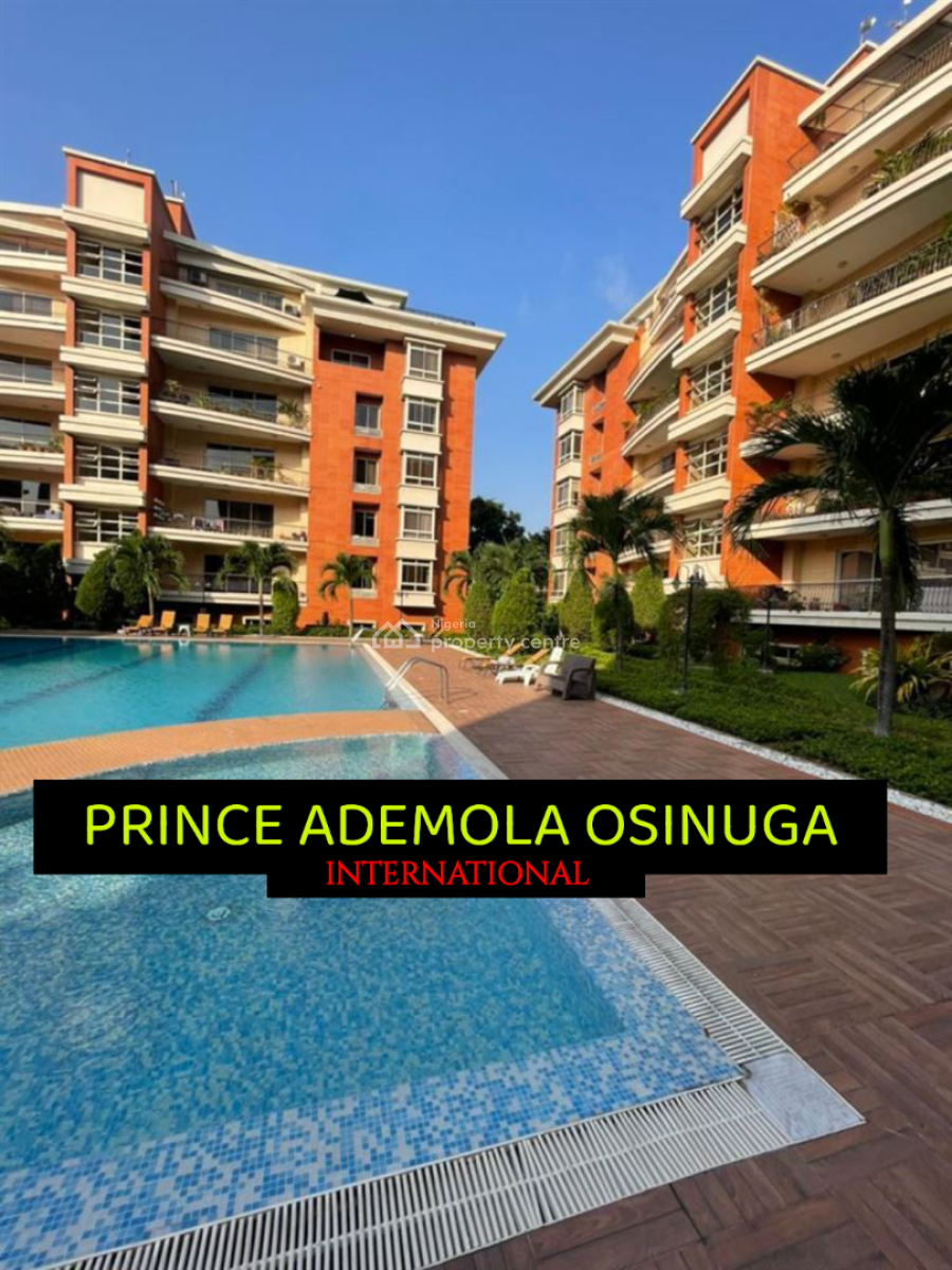 Luxury 4 Bedroom Apartment + Bq+ Pool+ Tennis+ Squash+ Gym, Old Ikoyi, Ikoyi, Lagos, Flat / Apartment for Rent