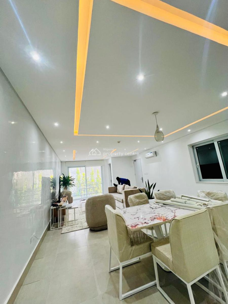 Fully Furnished  New 3 Bedroom Apartment ++ Pool + Gym + Elevator Lift, Banana Island, Ikoyi, Lagos, Flat / Apartment for Rent