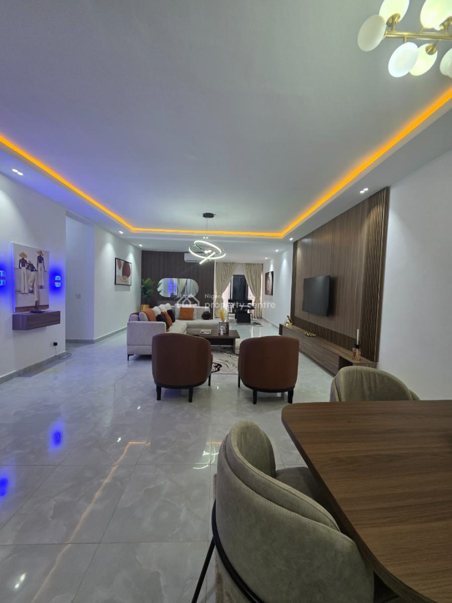 Luxury 3 Bedroom Apartment with Fiber Optics, Nike Art Gallary, Lekki Phase 1, Lekki, Lagos, Flat / Apartment Short Let