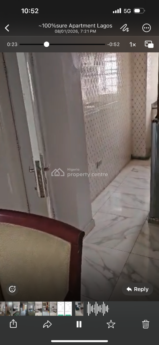 Furnished Mini Flat, Ilasan, Lekki, Lagos, Mini Flat (room and Parlour) for Rent