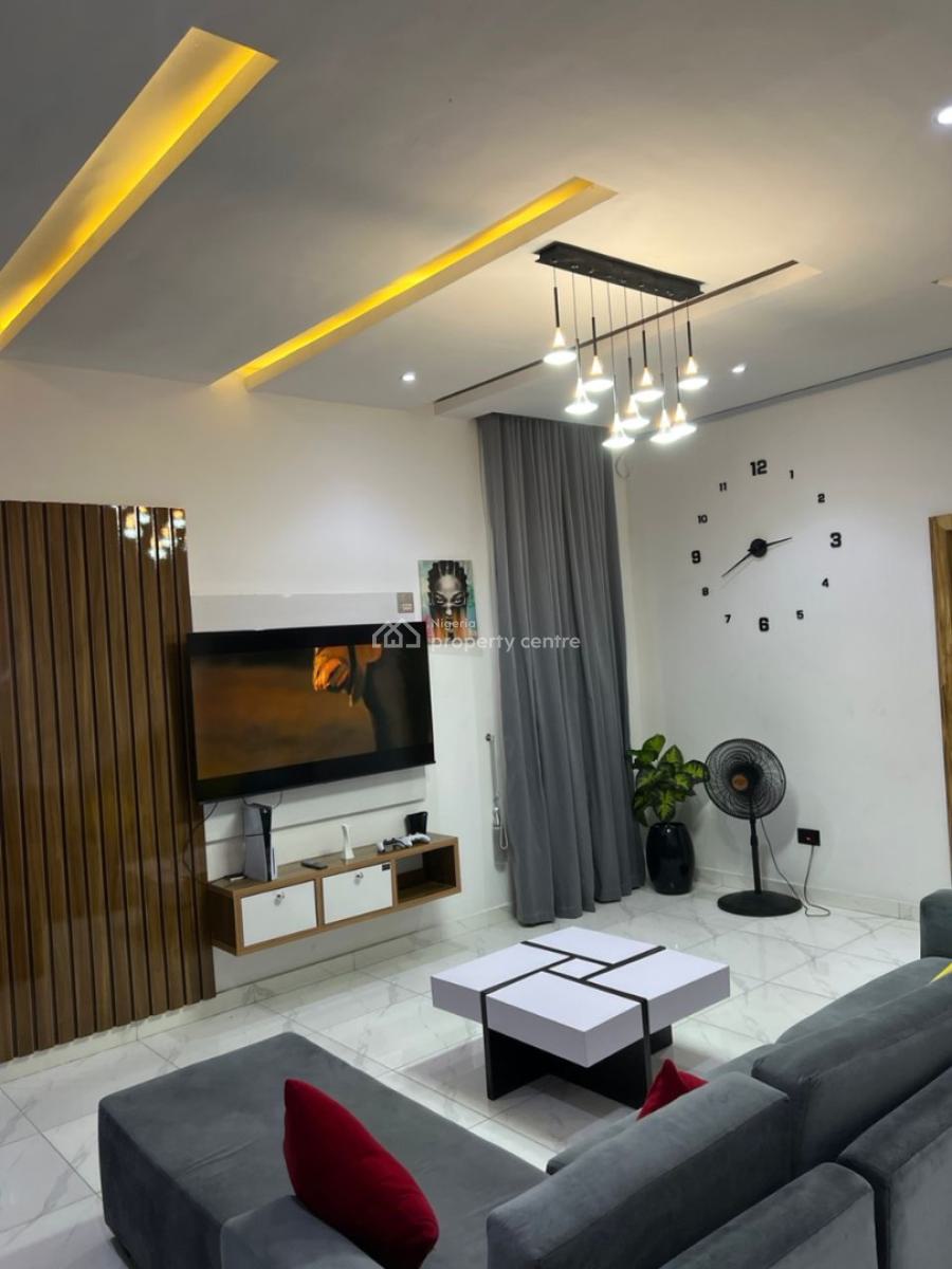 Lovely 3 Bedroom, Lbs, Ajah, Lagos, Semi-detached Duplex Short Let