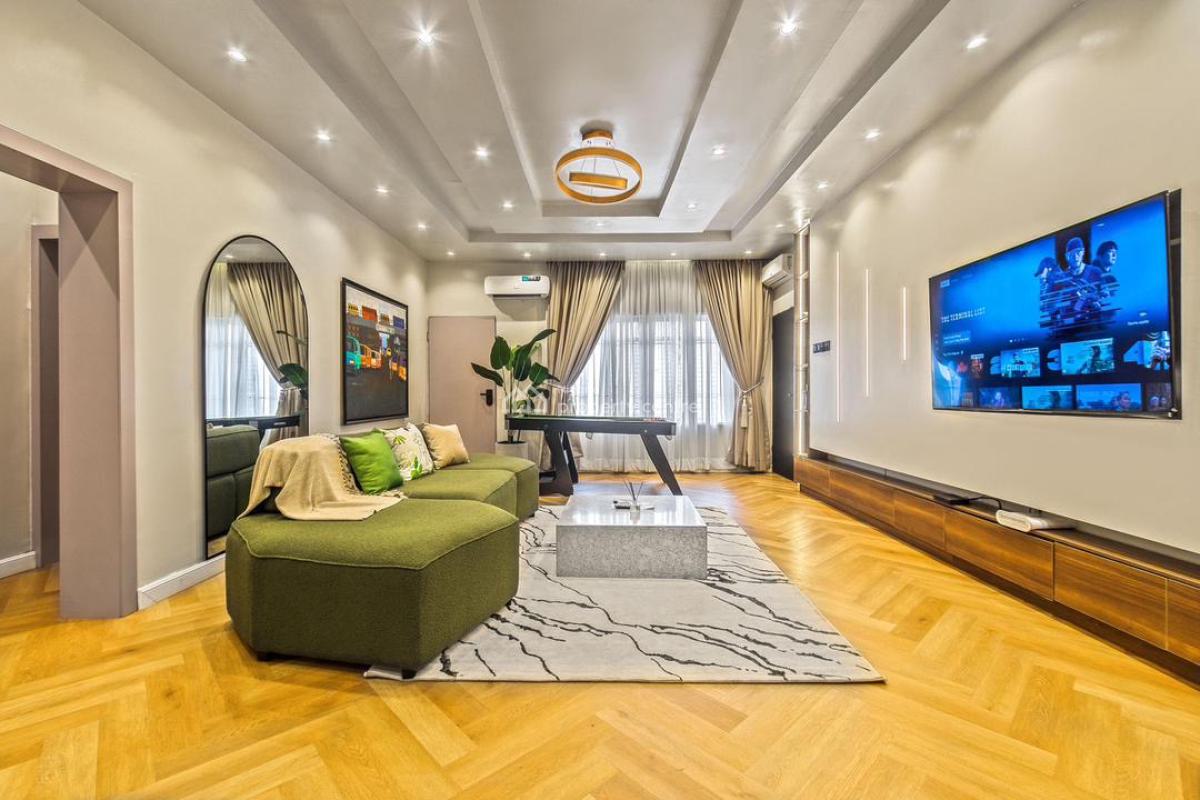Luxurious 2 Bedroom Apartment with a Private Cinema, Lekki Phase 1, Lekki, Lagos, Flat / Apartment for Rent