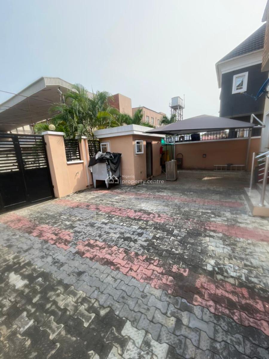 4 Bedroom Fully Detached Duplex with Bq and Security House, Chervon, Lekki, Lagos, Semi-detached Duplex for Rent