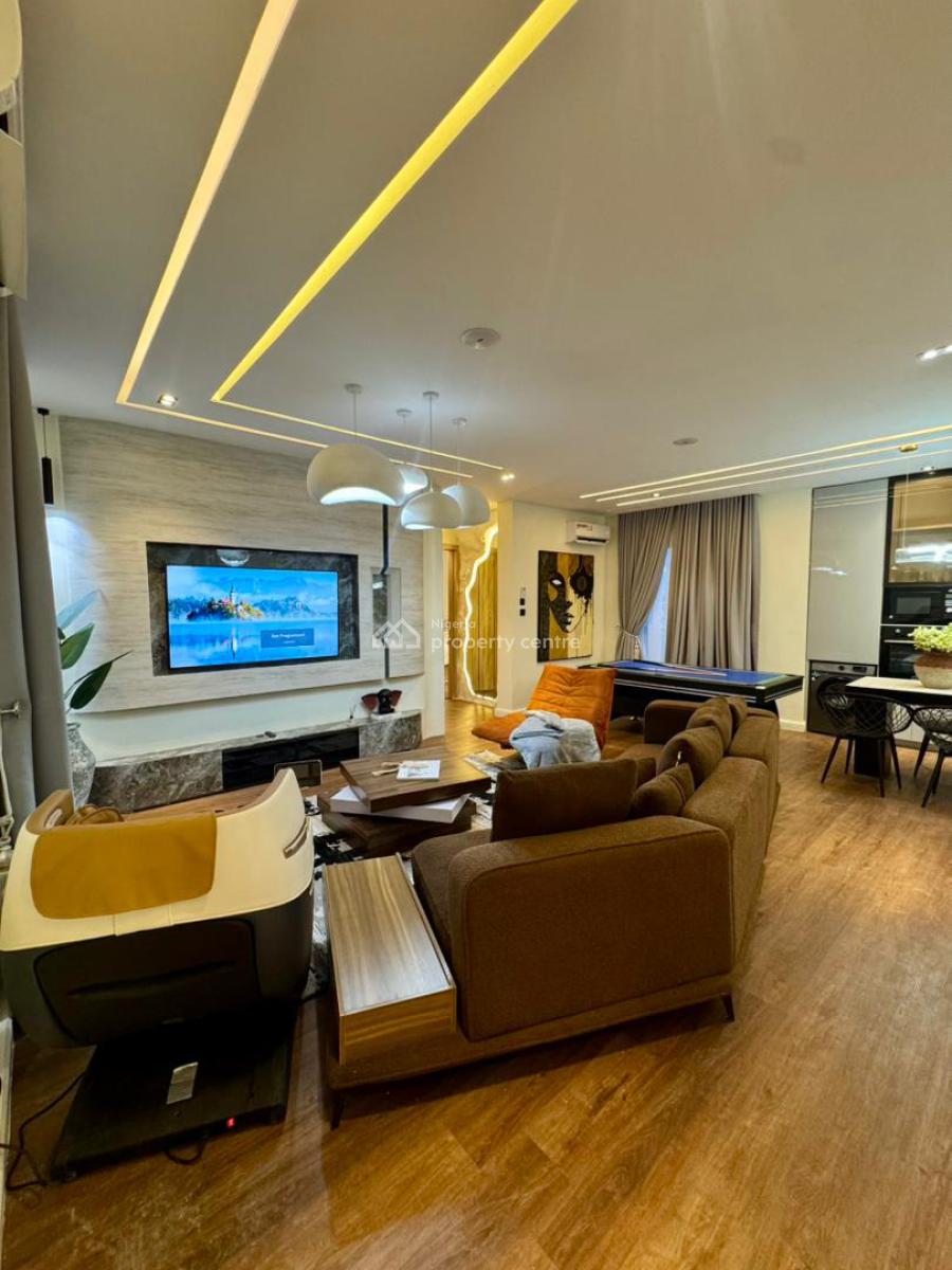 Luxury 2 Bedroom Apartment with Swimming Pool and Massage Chair, Brownstone Estate, Ikate, Lekki, Lagos, Flat / Apartment Short Let