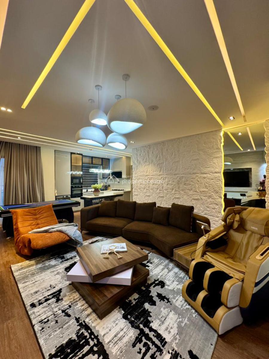 Luxury 2 Bedroom Apartment with Swimming Pool and Massage Chair, Brownstone Estate, Ikate, Lekki, Lagos, Flat / Apartment Short Let