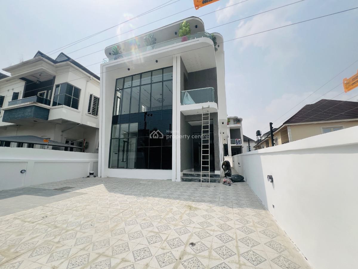 5 Bedroom Fully Detached Duplex with Swimming Pool, Oral Estate, Lekki Phase 2, Lekki, Lagos, Detached Duplex for Sale