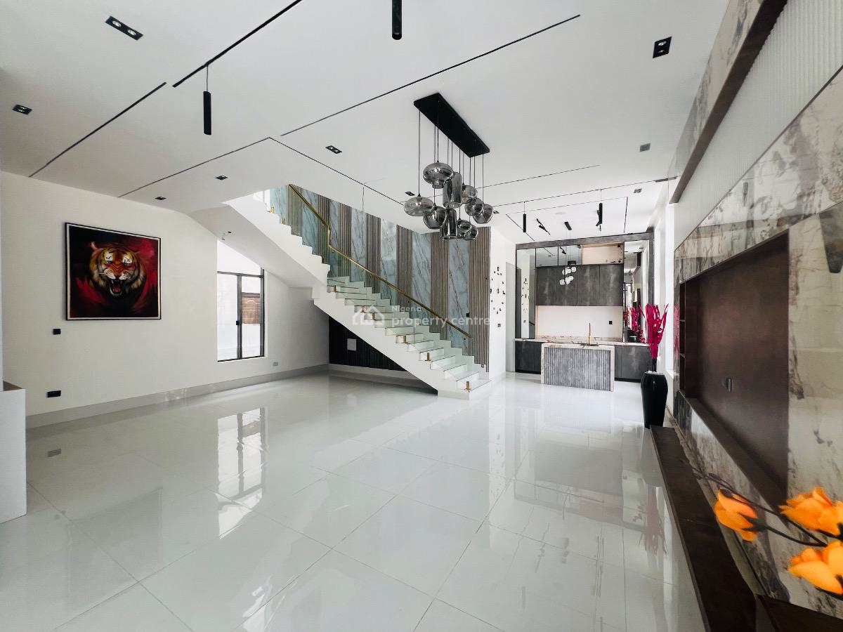 5 Bedroom Fully Detached Duplex with Swimming Pool, Oral Estate, Lekki Phase 2, Lekki, Lagos, Detached Duplex for Sale