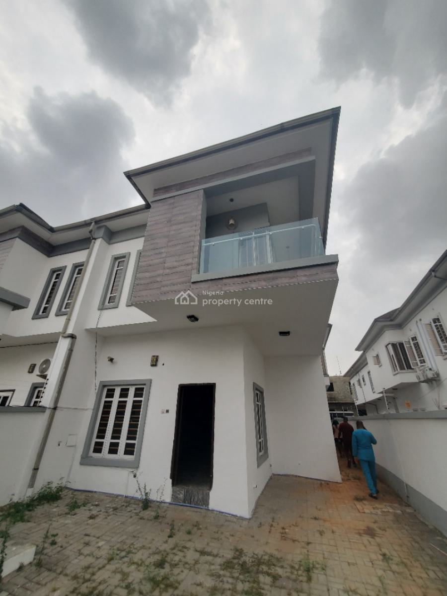 Standard Four Bedrooms Semi-detached Duplex Plus Room Bq, Whiteoak Estate, Ologolo, Lekki, Lagos, Semi-detached Duplex for Rent