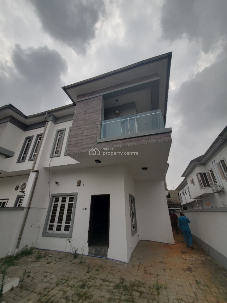 Standard Four Bedrooms Semi-detached Duplex Plus Room Bq, Whiteoak Estate, Ologolo, Lekki, Lagos, Semi-detached Duplex for Rent