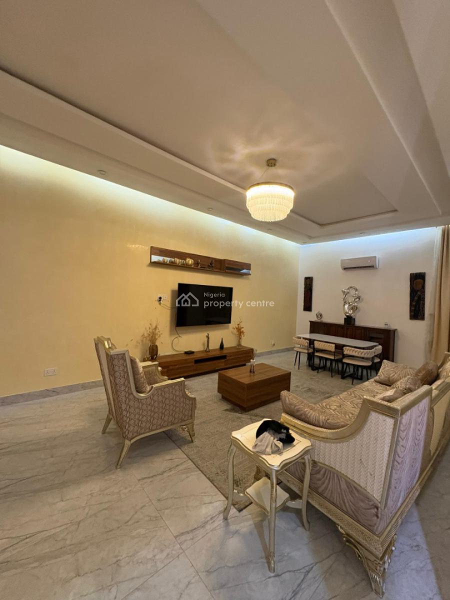 Luxury Furnished 3-bedroom  Terrace Duplex with Study Room, Lekki Phase 1, Lekki, Lagos, Terraced Duplex for Rent