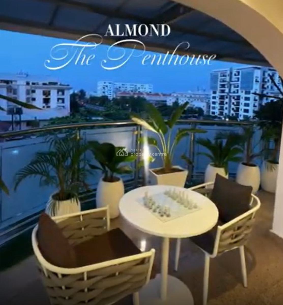 Luxurious City View 2 Unit Two Bedroom Penthouse, Sda Court, George Residence - Banana Island Road Fc5x+hm, Banana Island, Ikoyi, Lagos, Flat / Apartment Short Let