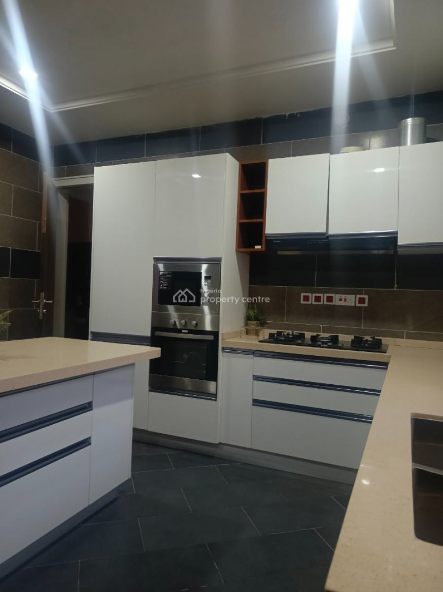 Spacious 4 Bedroom Semi Detached Duplex with a Bq Attached, Guzape District, Abuja, House for Rent