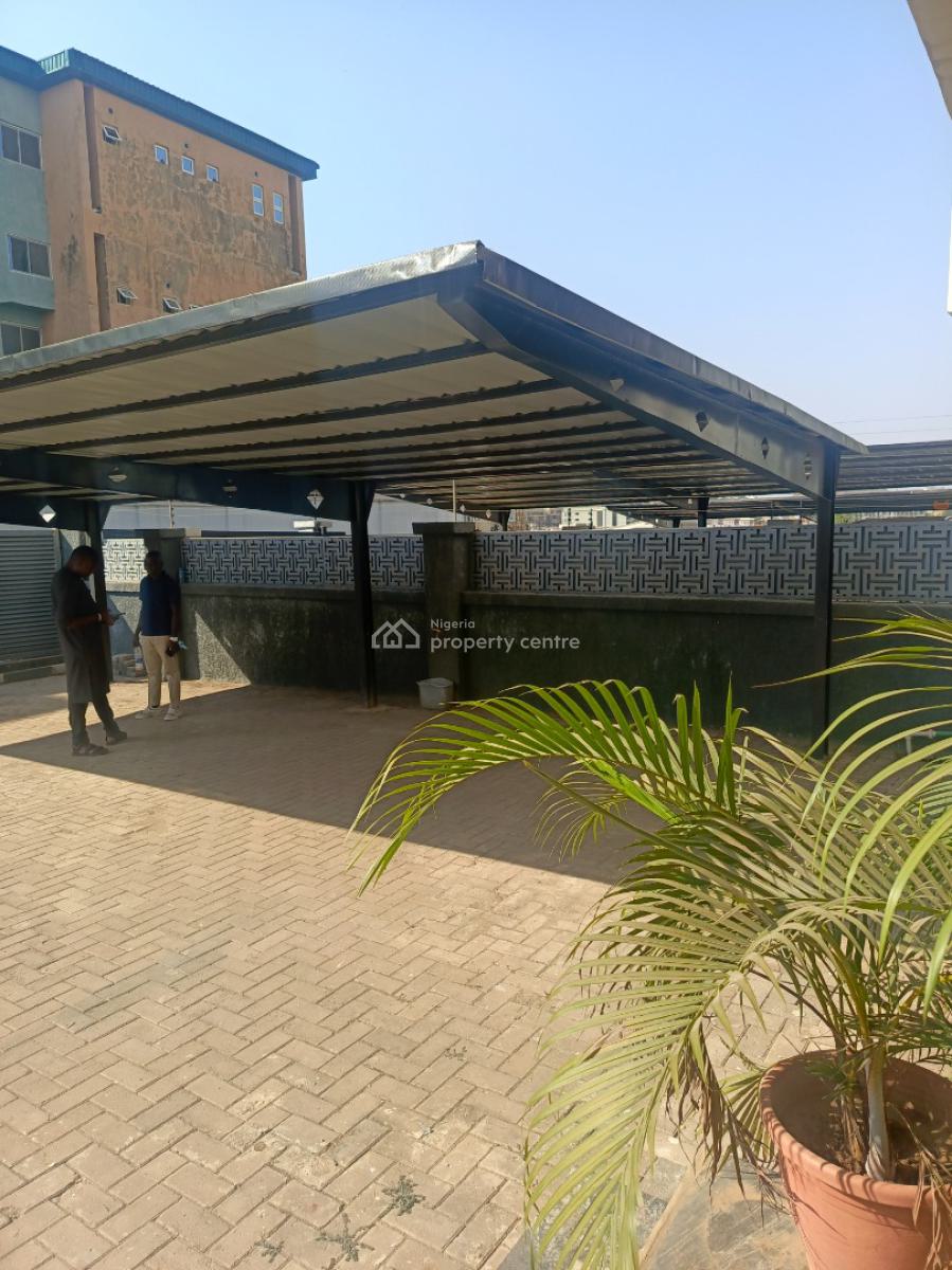 Spacious 4 Bedroom Semi Detached Duplex with a Bq Attached, Guzape District, Abuja, House for Rent
