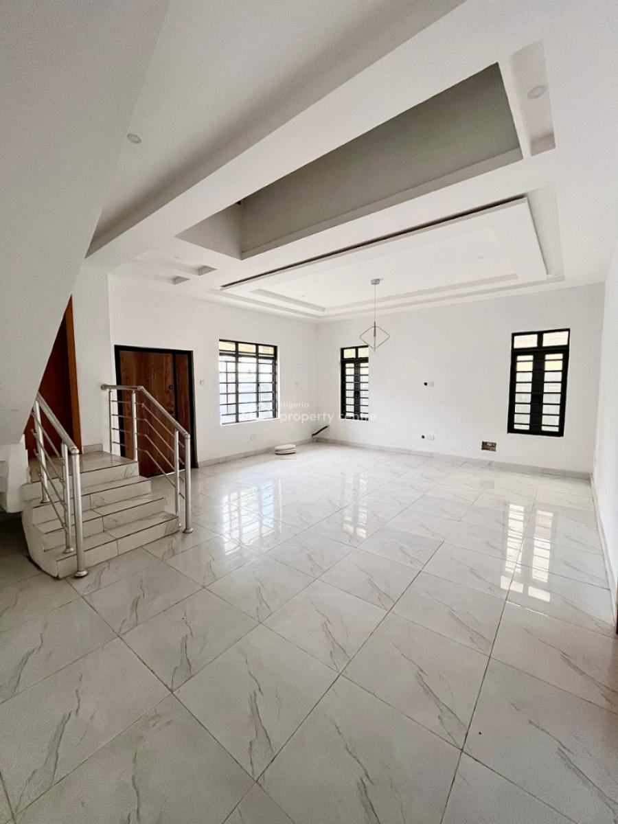 Newly Built 4 Bedroom Semi Detached House, Chevron, Lekki, Lagos, Semi-detached Duplex for Rent