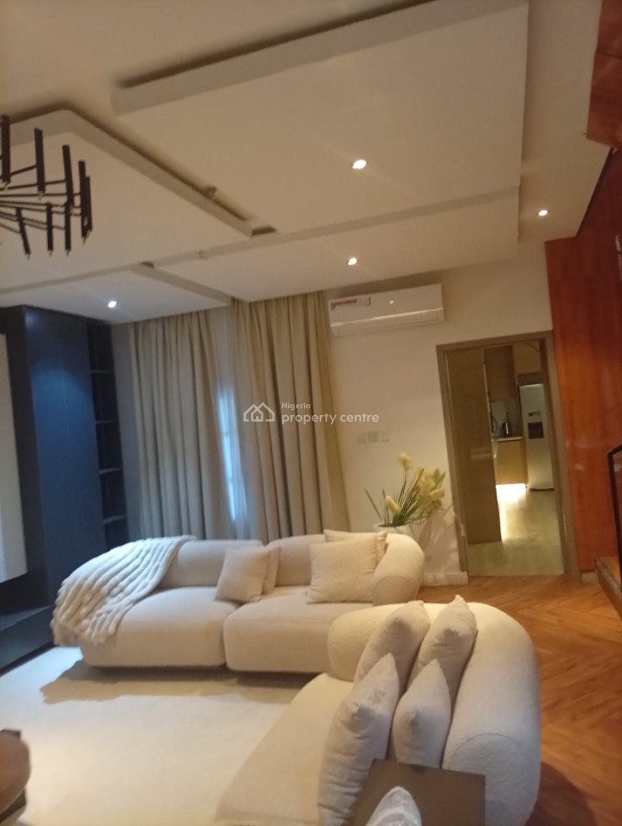 Luxury Furnished 5 Bedroom Detached Duplex with 2 Rooms Bqs, Guzape District, Abuja, Semi-detached Duplex for Sale