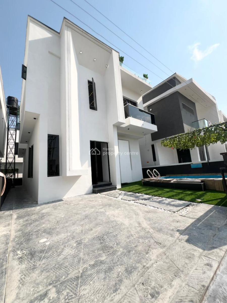 Luxurious 4 Bedroom Fully Detached Duplex +bq with Excellent Facilitie, Ajah, Lagos, Detached Duplex for Sale