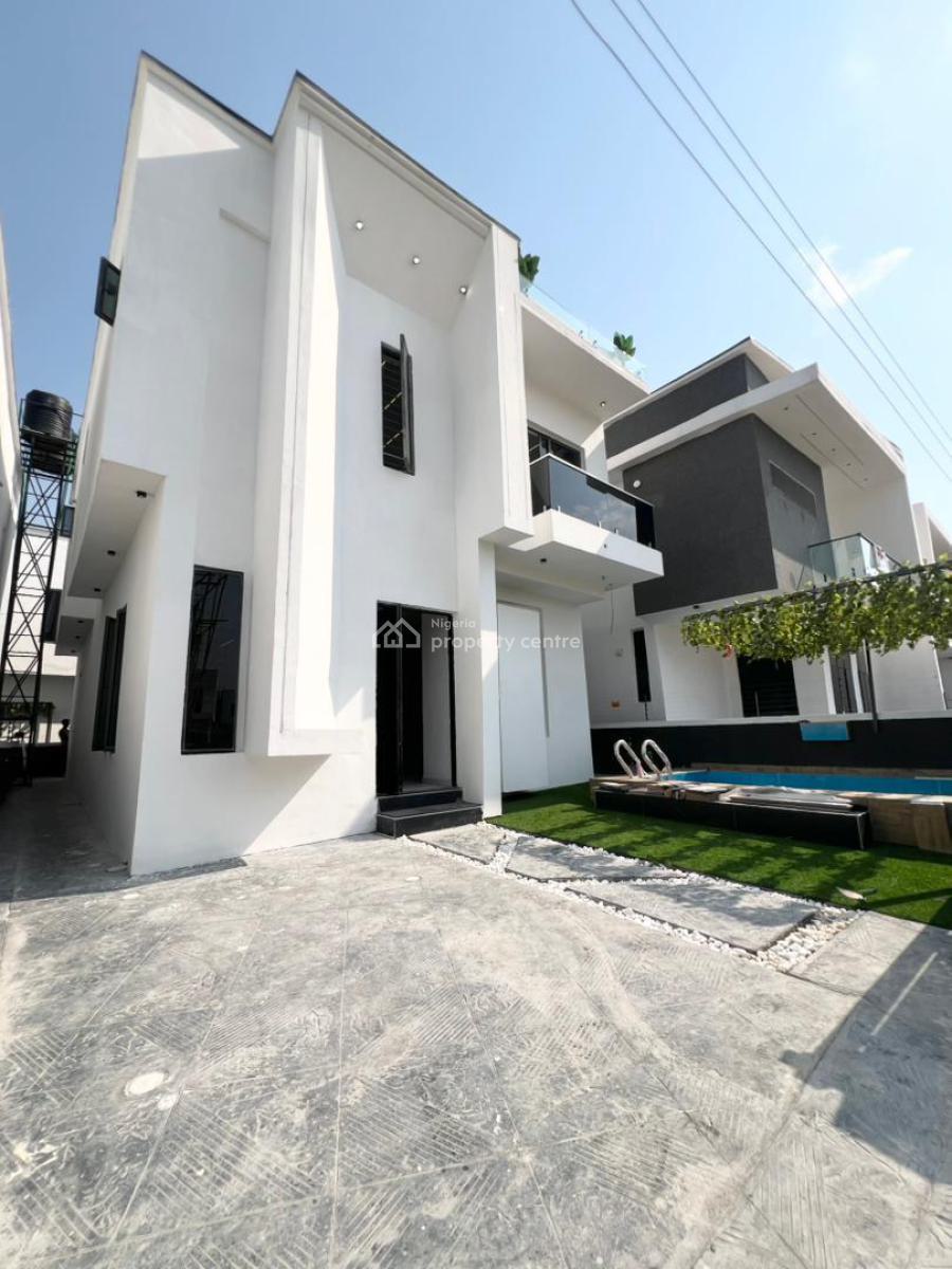 Luxurious 4 Bedroom Fully Detached Duplex +bq with Excellent Facilitie, Ajah, Lagos, Detached Duplex for Sale