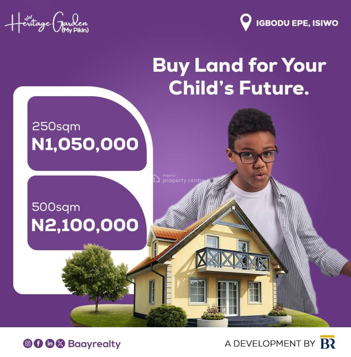 Land, Isiwo, Ijebu Ode, Ogun, Land for Sale
