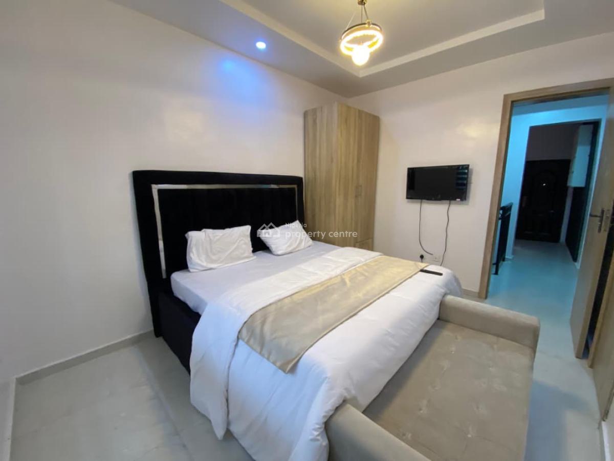 Exquisite Furnished 3 Bedroom Terrace Duplex, Sangotedo, Ajah, Lagos, Terraced Duplex for Rent