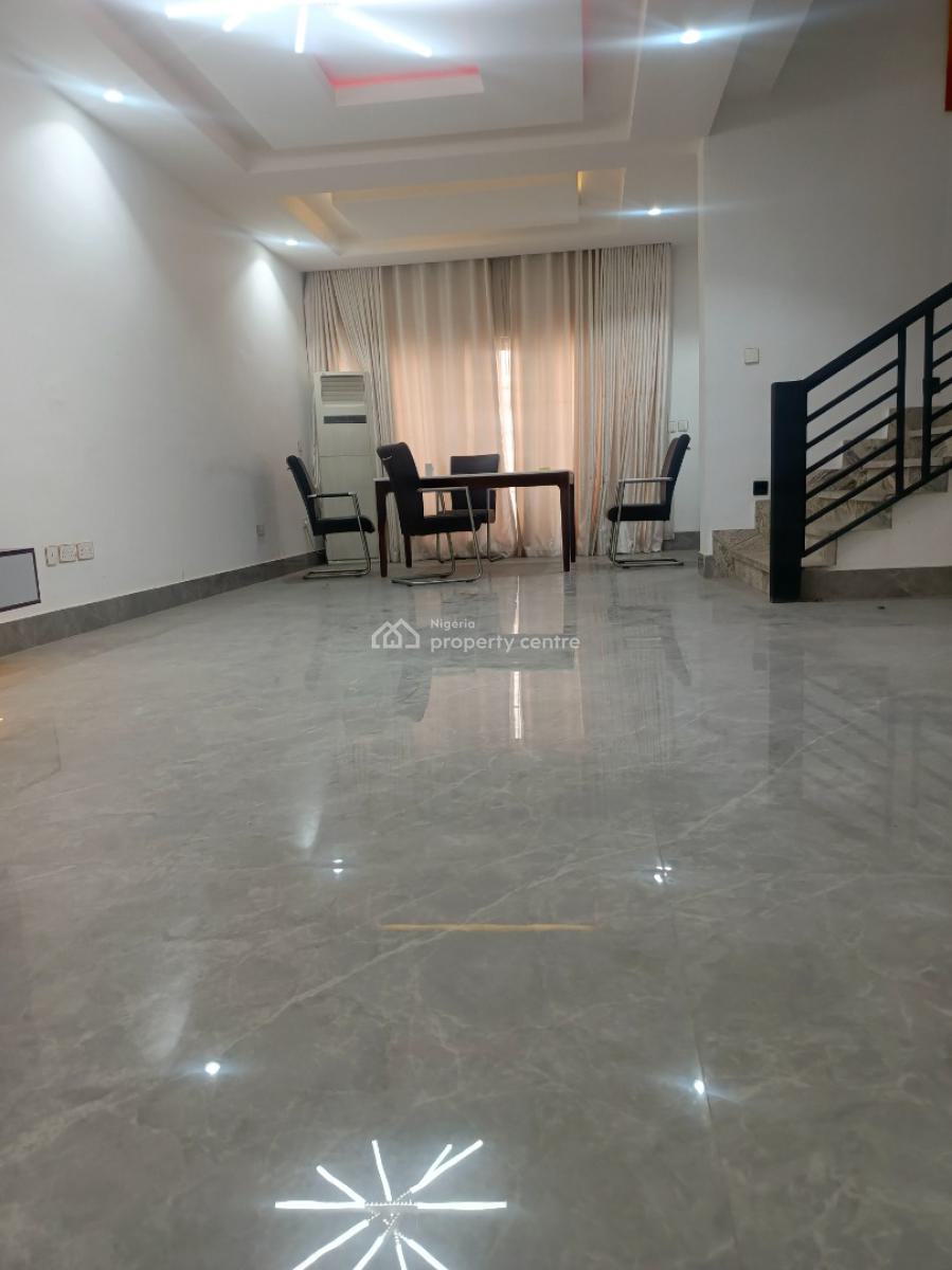 Fully Furnished and Serviced 4 Bedroom Terrace Duplex with a Bq, Guzape District, Abuja, House for Rent