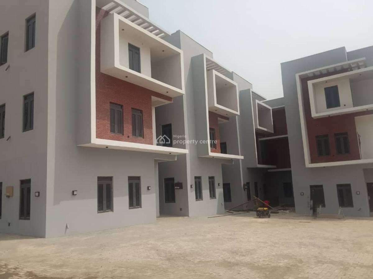 Brand New 4 Bedrooms Terraced Duplex, Family Lounge and Boys Quarter, Mabushi, Abuja, Terraced Duplex for Rent