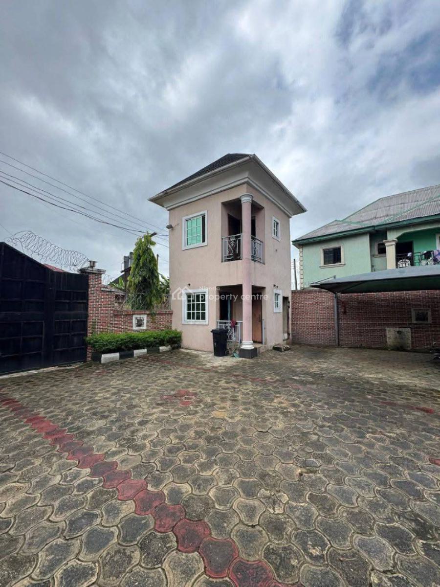 5 Bedroom Duplex on 2 Plots of Land, New Road By Ada George, Port Harcourt, Rivers, Detached Duplex for Sale