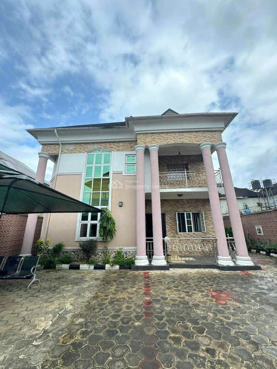 5 Bedroom Duplex on 2 Plots of Land, New Road By Ada George, Port Harcourt, Rivers, Detached Duplex for Sale