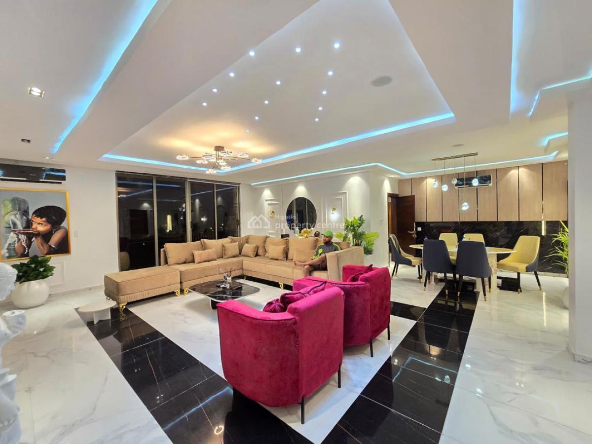 Waterfront 3 Bedroom Penthouse, Banana Island, Ikoyi, Lagos, House for Rent